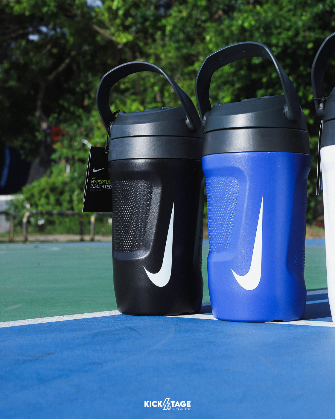 [特價商品無退換] NIKE FUEL JUG 64OZ 巨無霸 黑 白 藍 綠 紅 大容量 運動水壺 健身 籃球【AC4415】WBB 25SALE