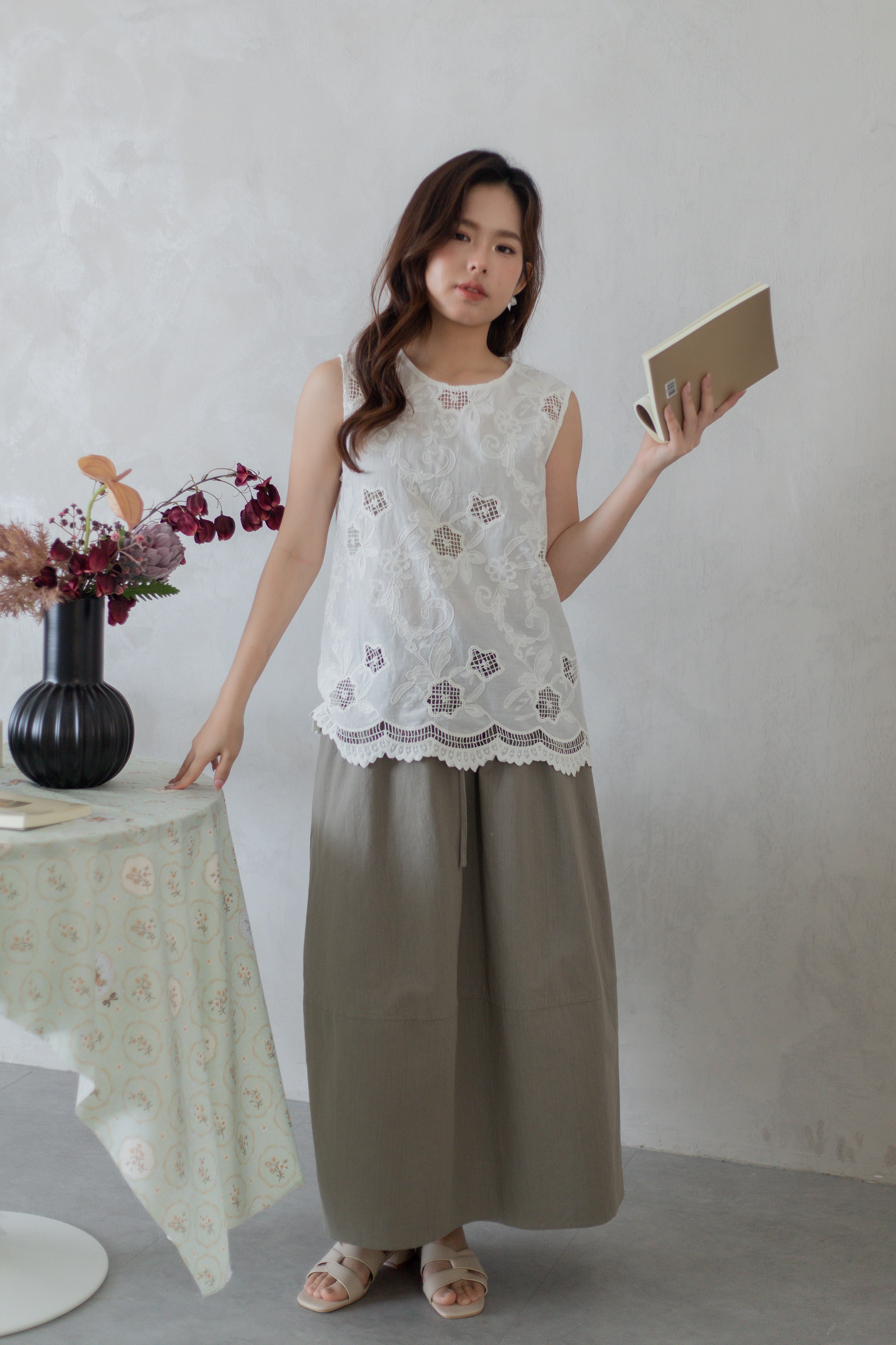 Tasha Embroidery Top - 2766BS