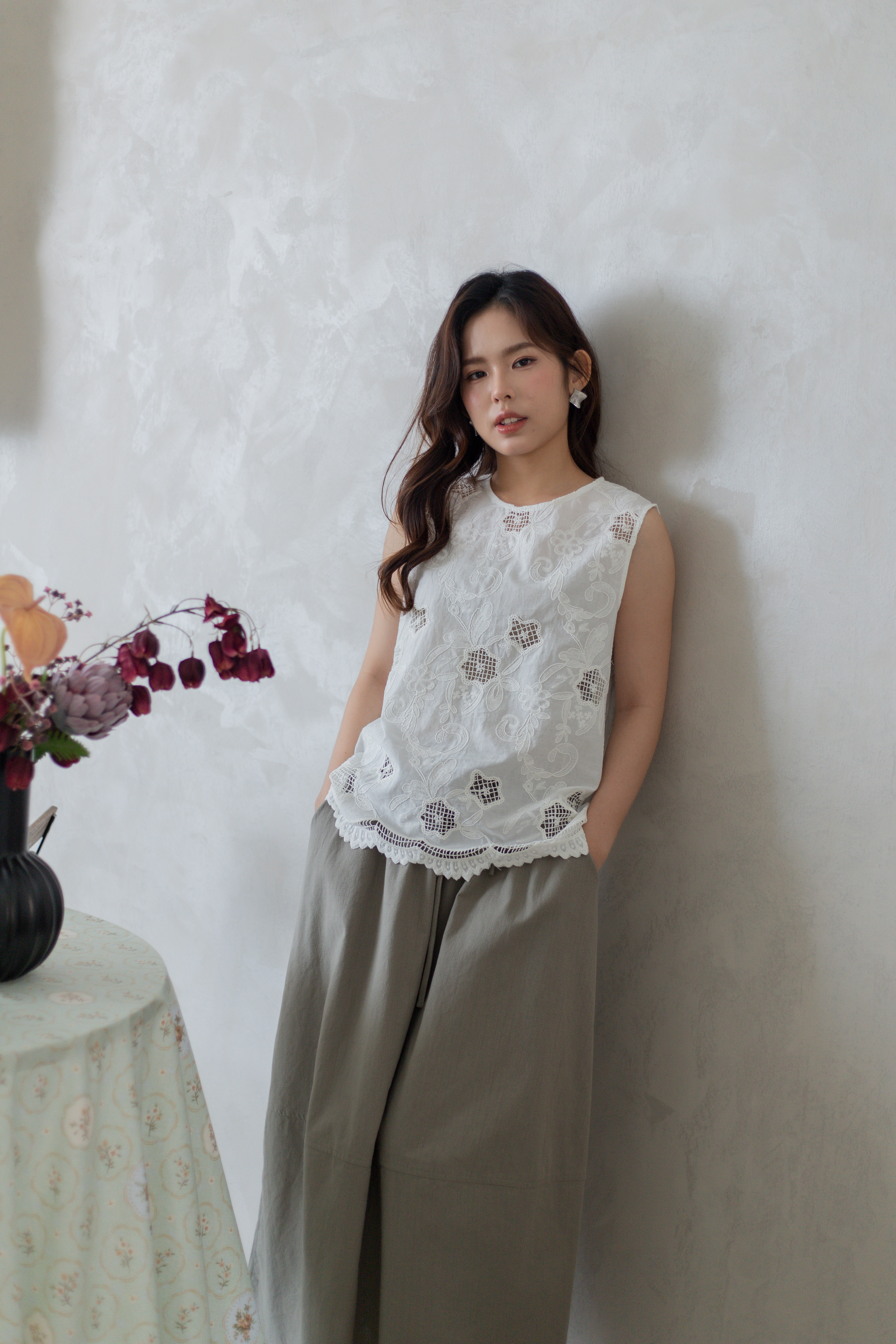 Tasha Embroidery Top - 2766BS