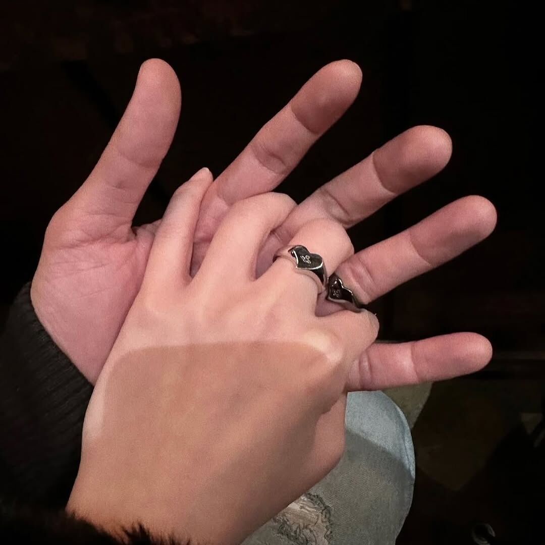 〈質感情侶戒💍〉Vivienne Westwood Heart Ring 925純銀心形戒指