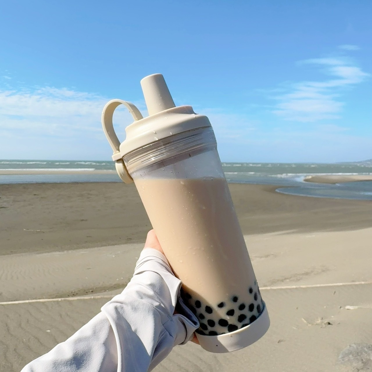 MUNICHI沐尼黑 Tritan 850ML 嚼嚼杯/隨行杯/飲料杯 MR.CAP
