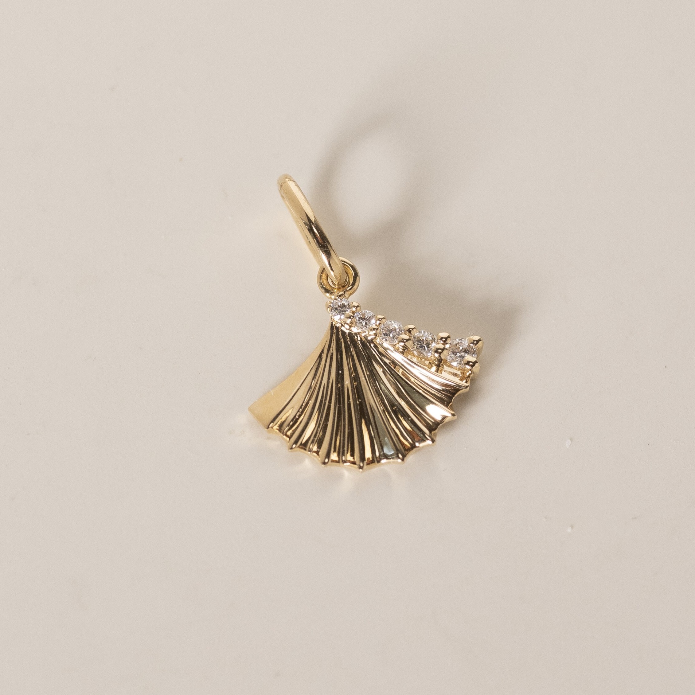 18K Roselure Diamond Charm