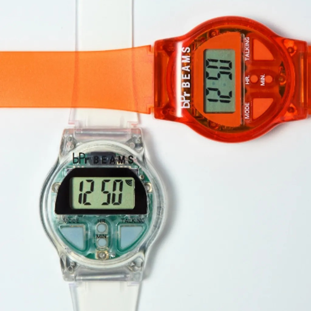 "代購" bPr BEAMS TALKING SERIES' TALKING WATCH 復刻版報時手錶