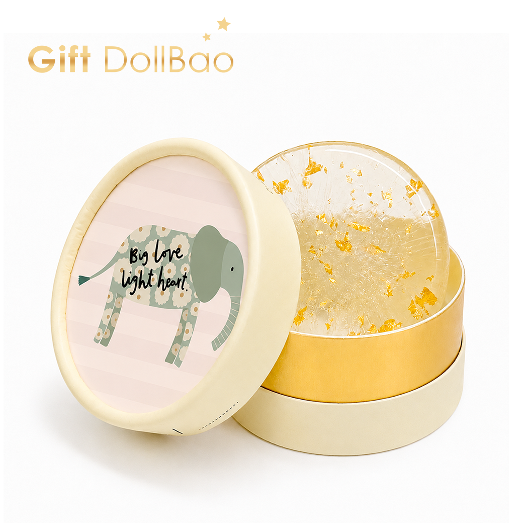 Gift DollBao  心寬體胖的大象 | 親子心情60%胺基酸潔膚皂(金箔紫草)