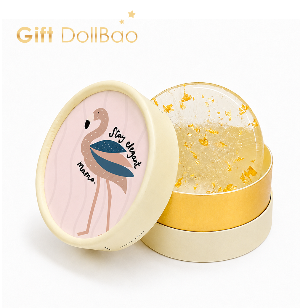 Gift DollBao 保持優雅的紅鶴｜親子心情60%胺基酸潔膚皂(金箔紫草)