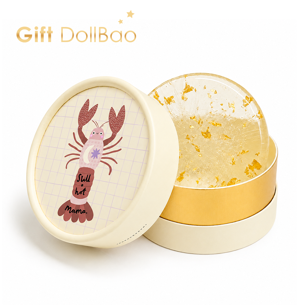 Gift DollBao 依然火辣的龍蝦｜親子心情60%胺基酸潔膚皂(金箔紫草)