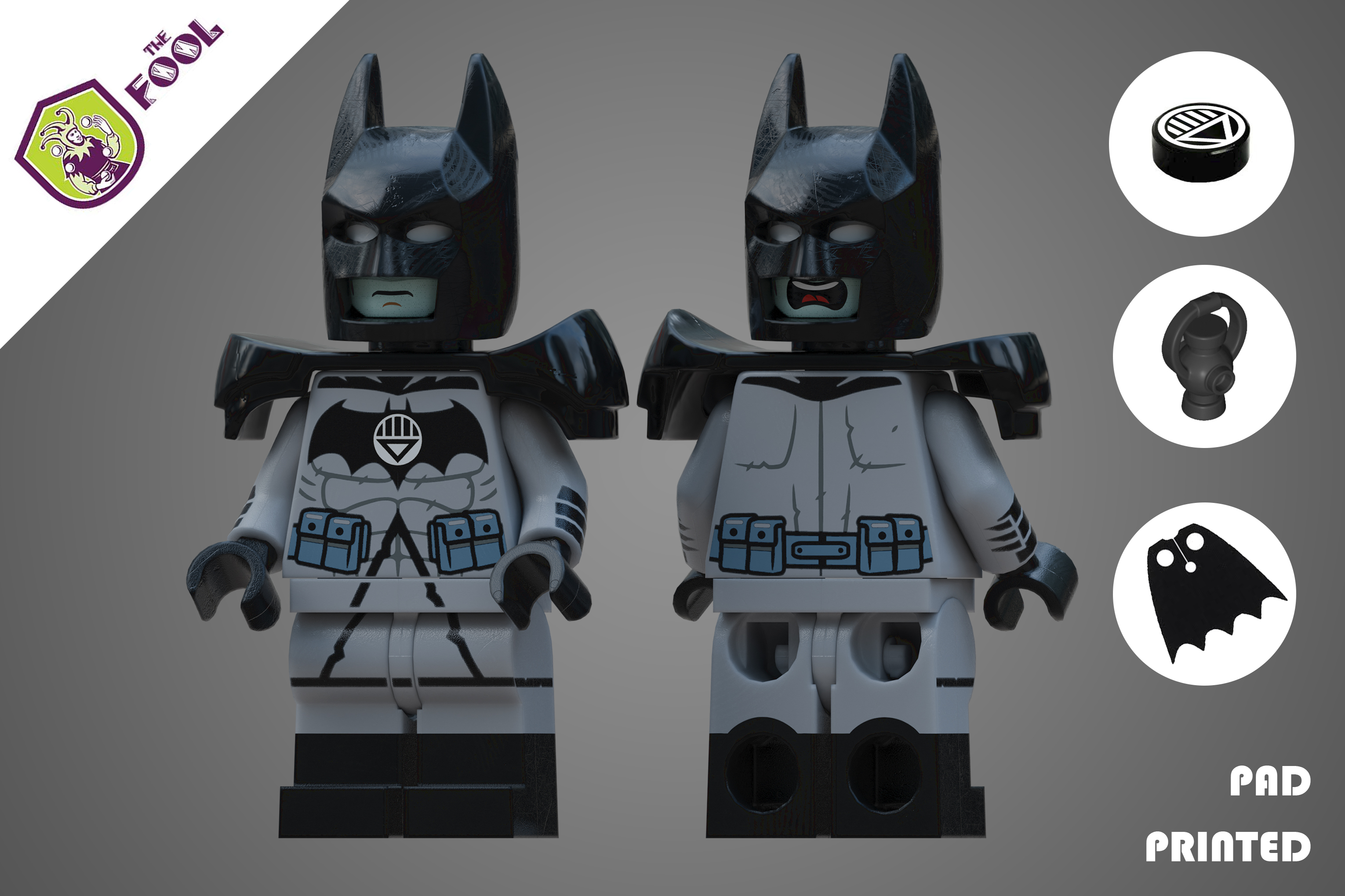 [The Fool][Preorder] Black Lantern Batman [PADprinted]