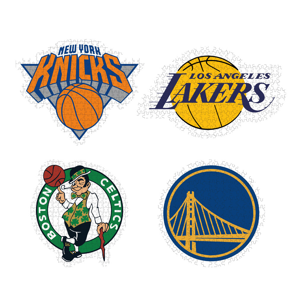 NBA系列: 500pc球隊LOGO牆壁拼圖