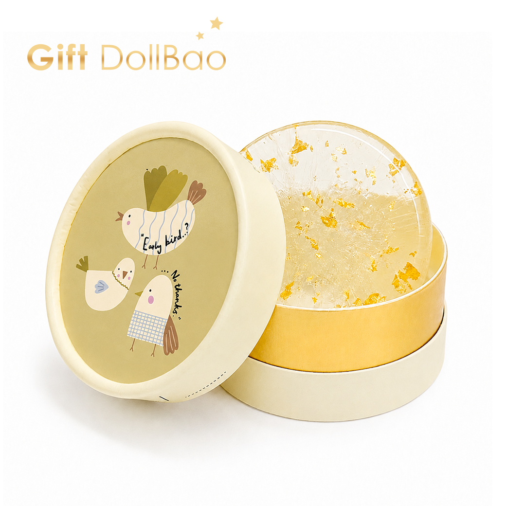Gift DollBao  晚起不行嗎的鳥兒 | 親子心情60%胺基酸潔膚皂(金箔紫草)