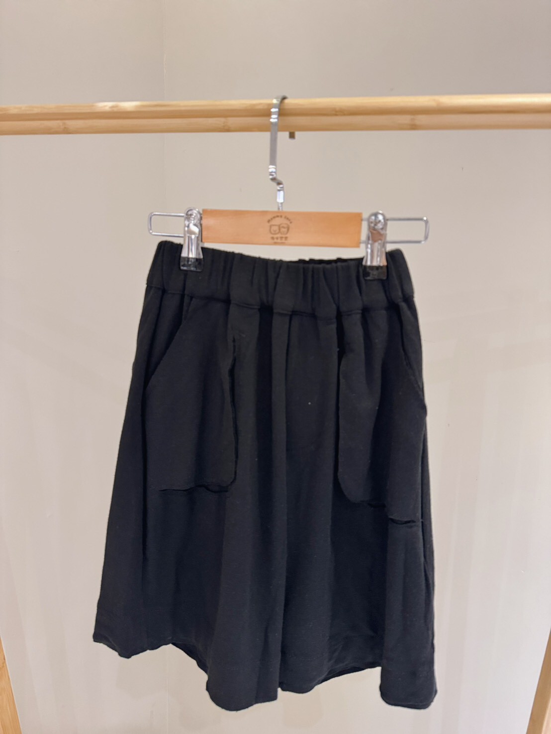AD01超舒服口袋造型黑褲