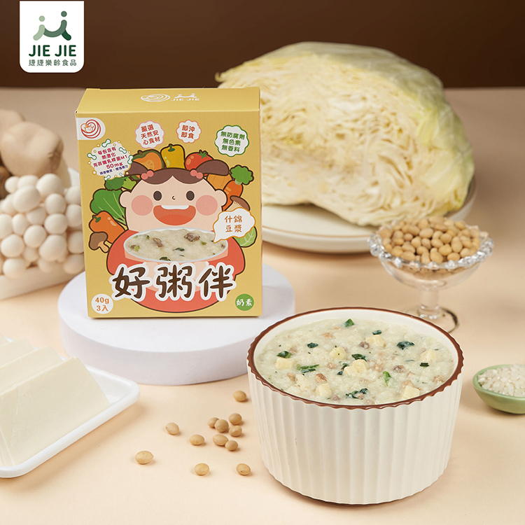 捷捷好粥伴-什錦豆漿粥 (奶素)