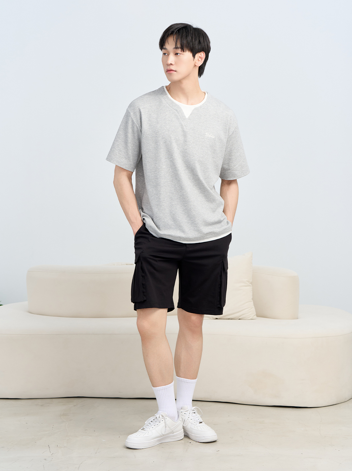 【期間限定】智能速乾口袋工裝短褲