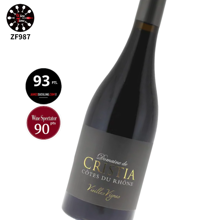 Domaine de Cristia Cotes du Rhone Vieilles Vignes 2022