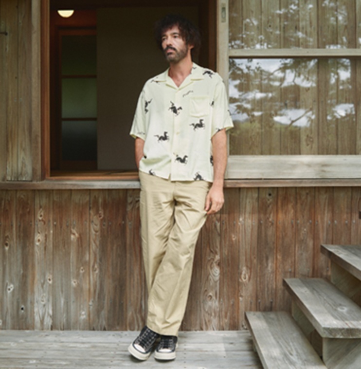 VISVIM 2026 S/S CROSBY SHIRT S/S *RAYON - YELLOW PRE ORDER ITEM (預訂中)