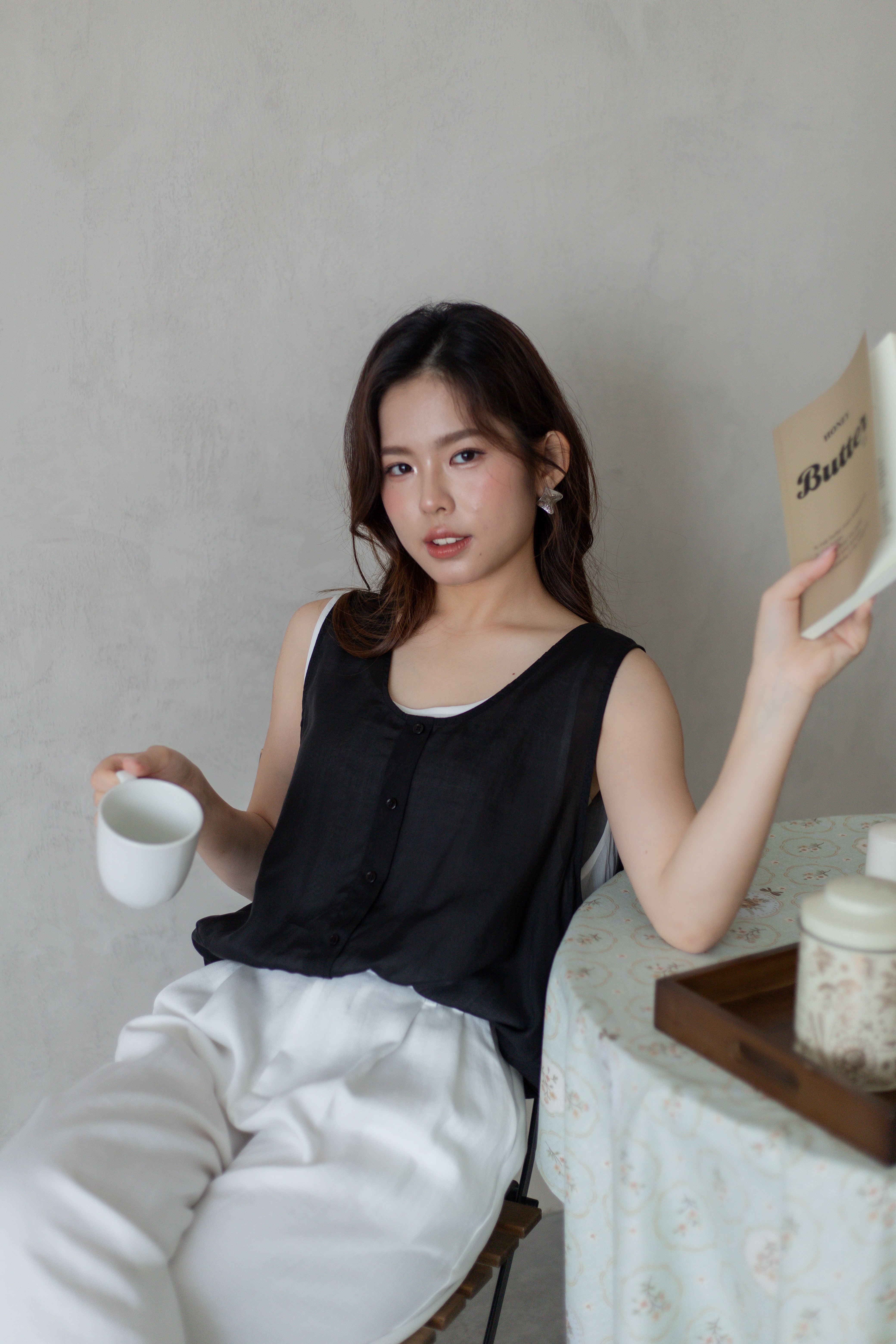 Dessy Layering Top Black -2763BVBLK