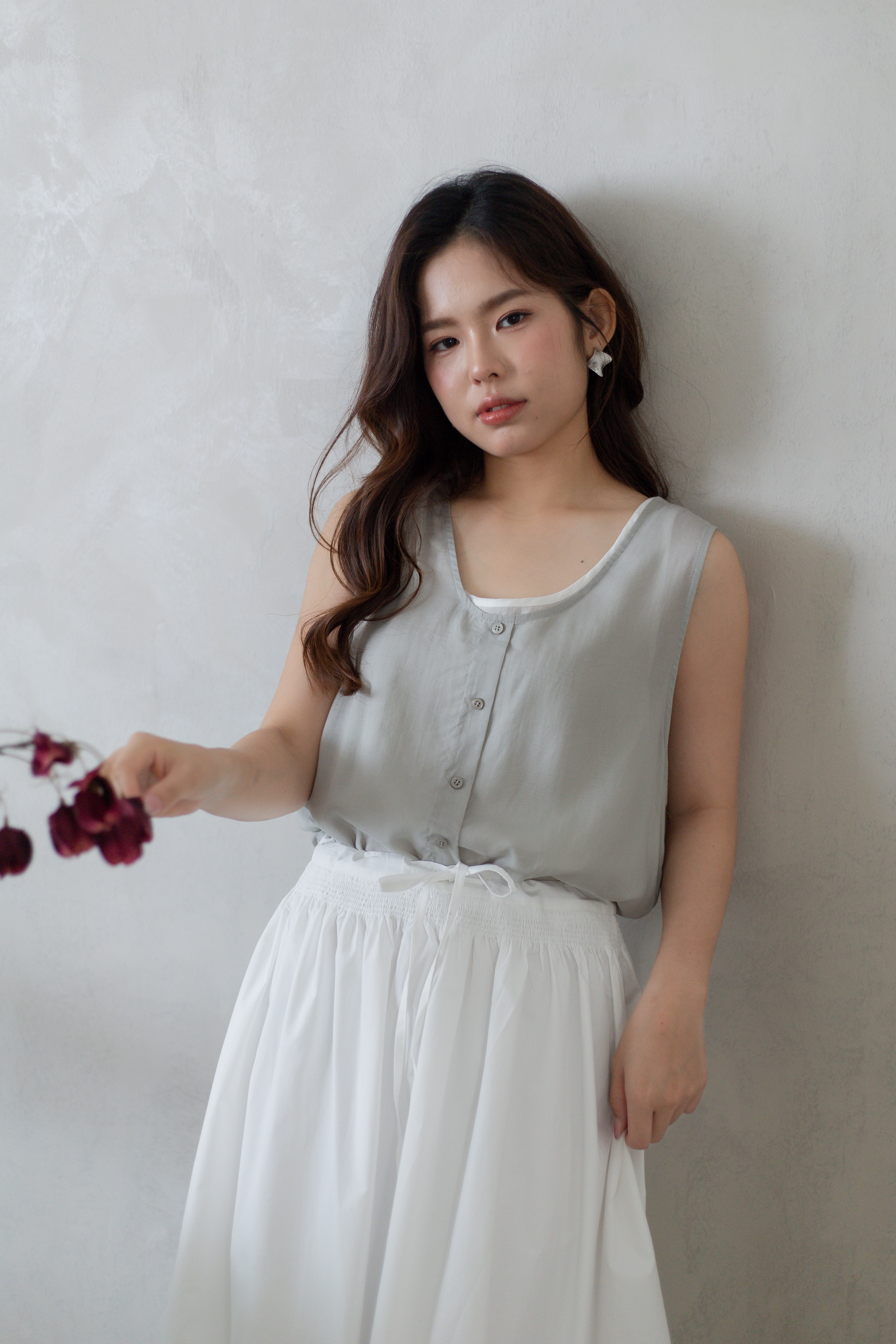 Dessy Layering Top Grey -2763BVGRY