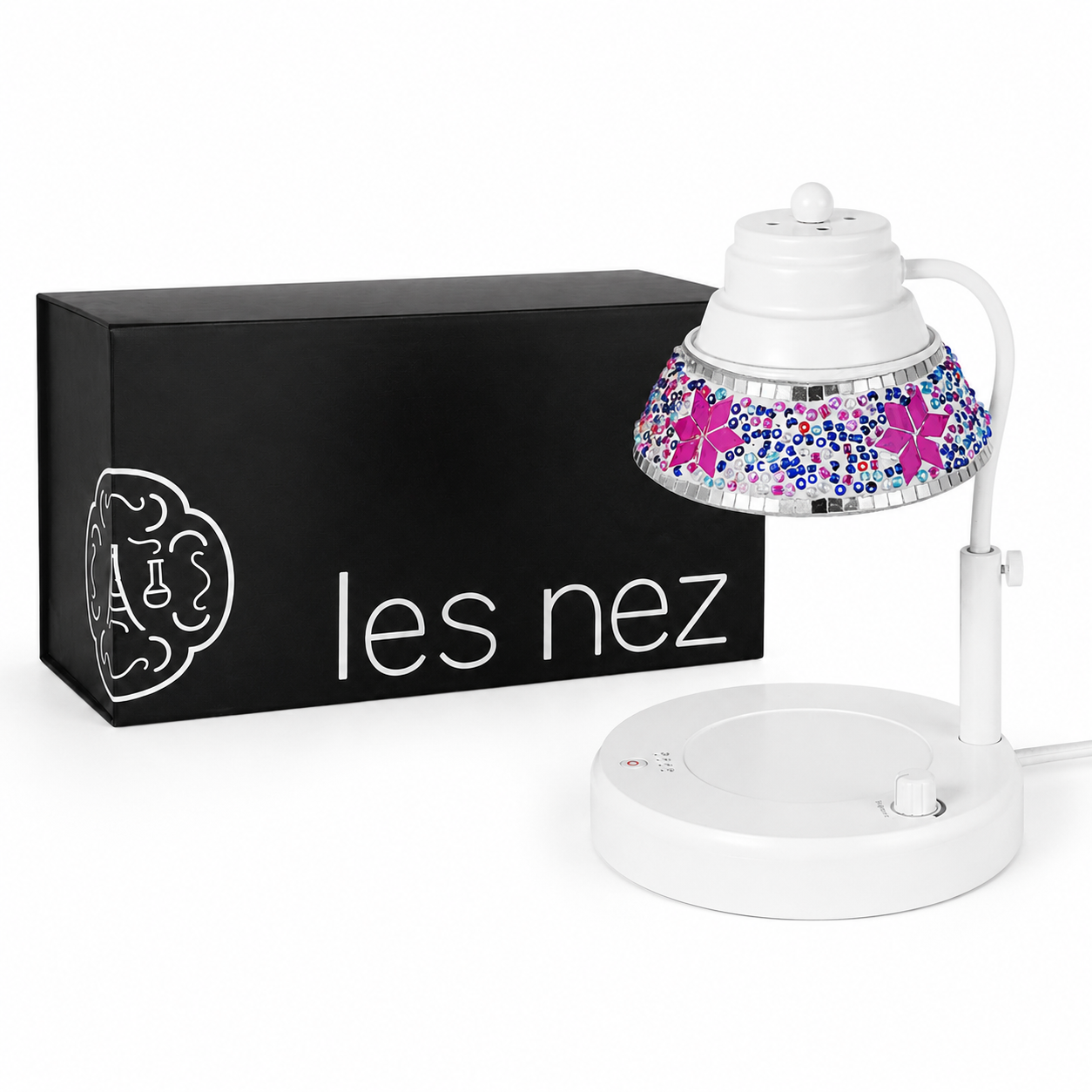 les nez 幻紫玻璃 香氛融蠟燈