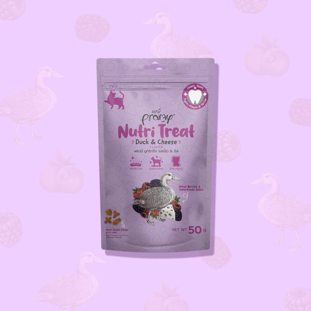Pramy 潔齒點心 (雜莓 + 鴨肉) 50g