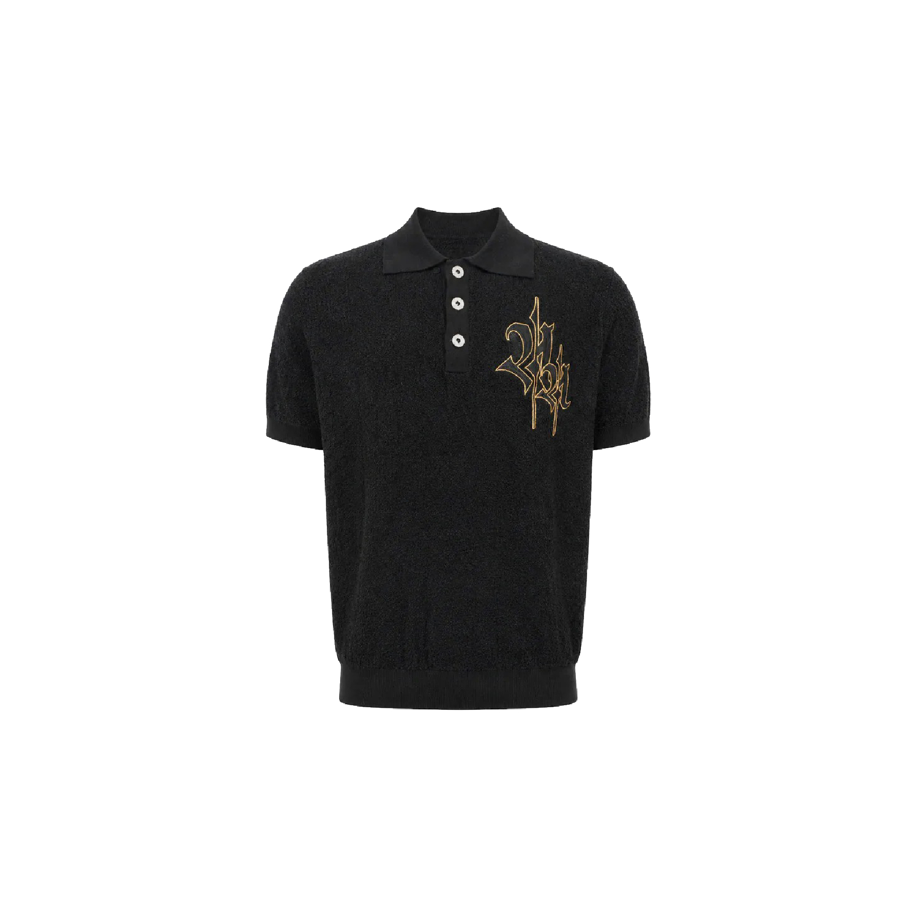 ATONE Gilded Crest Knit Polo 紋理 針織 短T 短袖