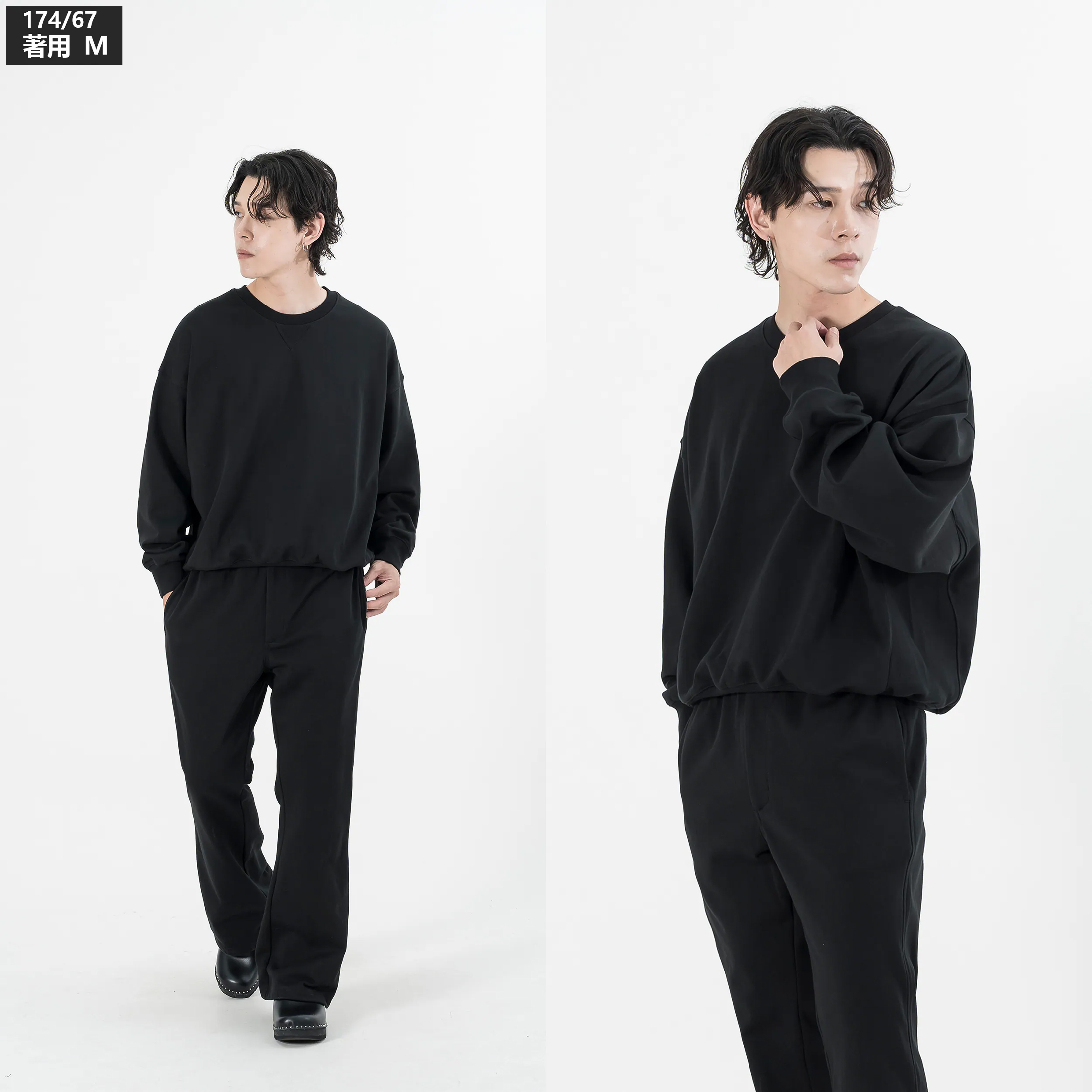 AGILITY Boxy Cropped Sweater 棉質 寬鬆短版 大學Tee [HC1]