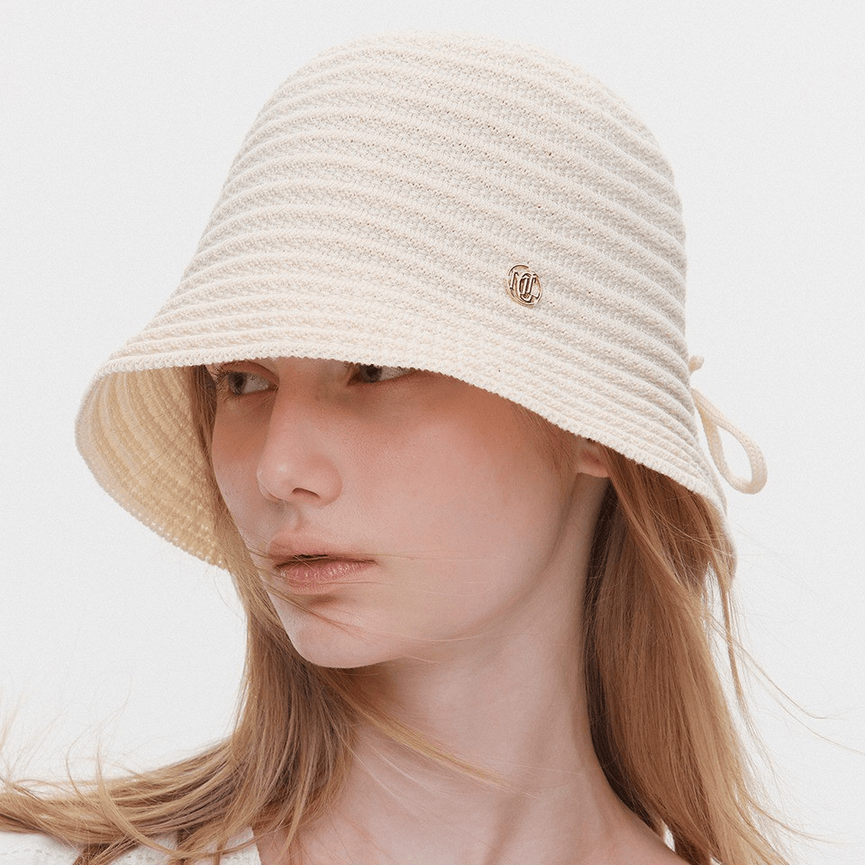 marie claire｜Back Ribbon Bucket Hat [2 colors] 關鍵字：MA169