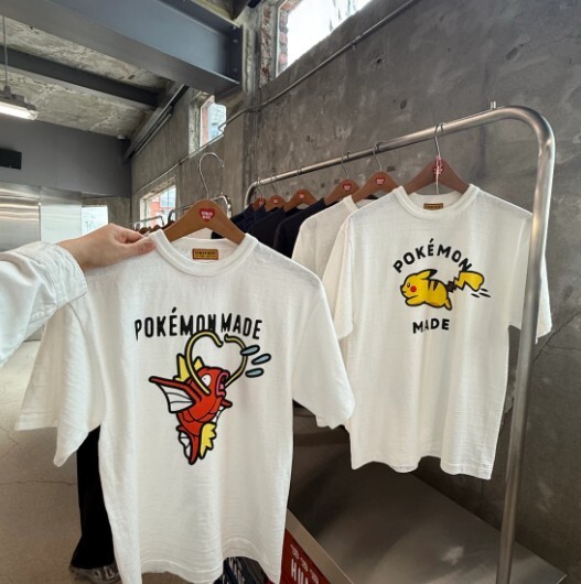 <限量聯名💫>HUMAN MADE x Pokémon 聯名第二彈 皮卡丘 大蔥鴨 鯉魚王 短T