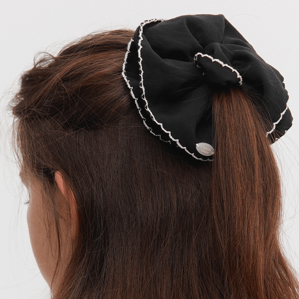 marie claire｜Color Stitch Scrunchies [2 colors] 關鍵字：MA177