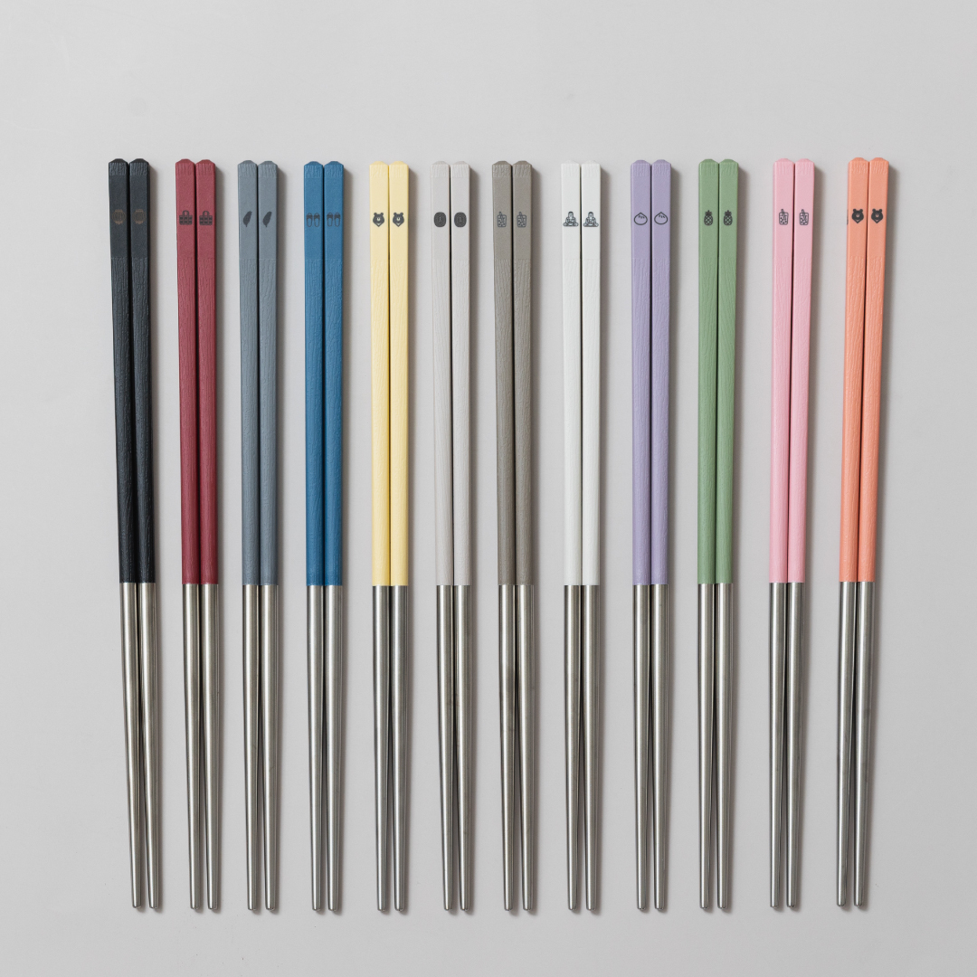 【Taiwan Icons Series】Long Chopsticks 24.2cm | 304 Stainless Steel Chopsticks