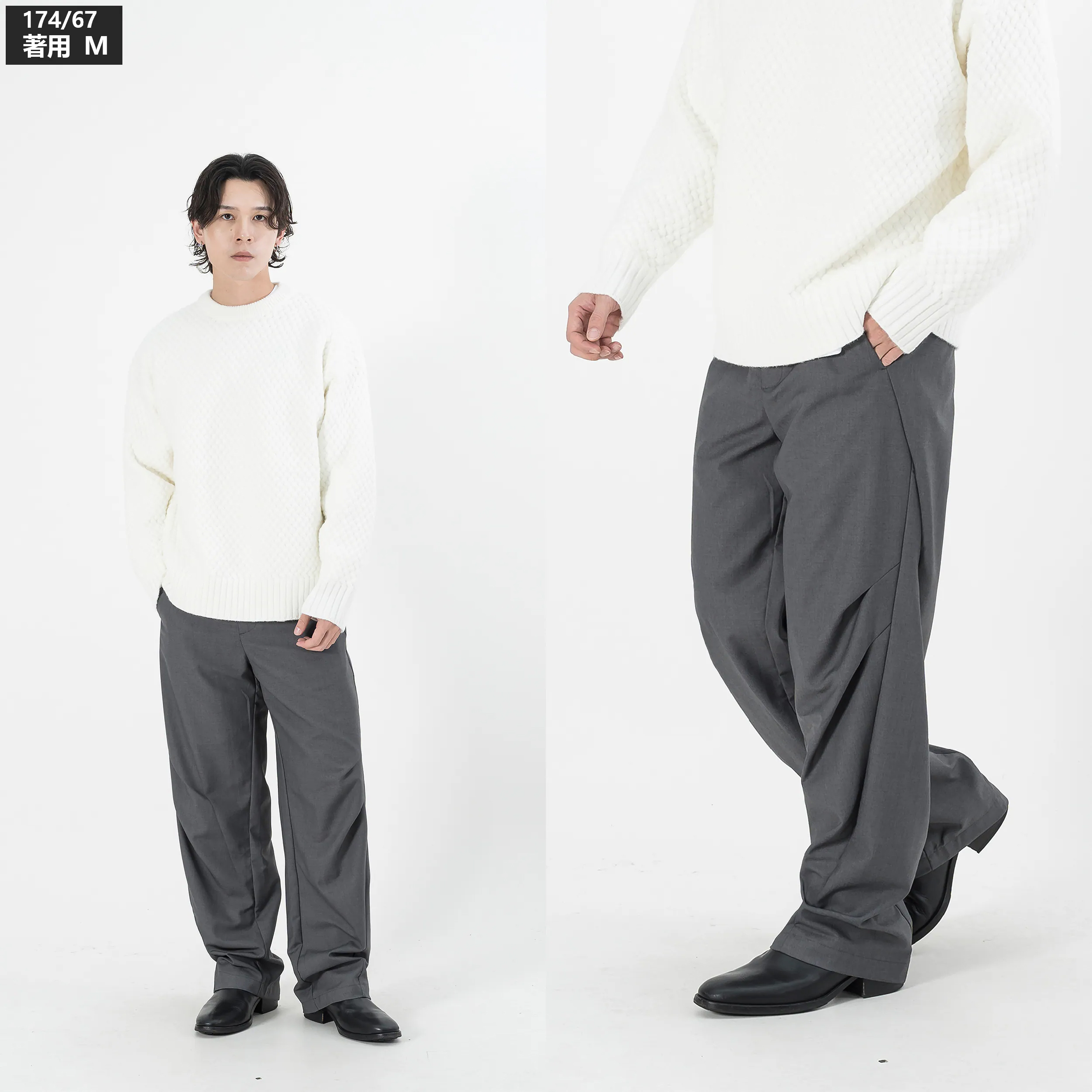 AGILITY Tailored Pleated Pants 前打褶 剪裁西裝褲 [AC6]