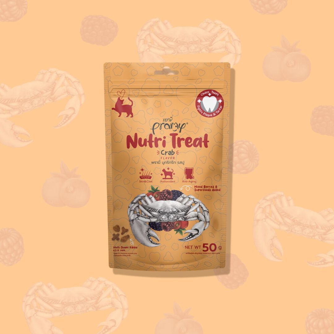 Pramy 潔齒點心 (雜莓 + 蟹肉) 50g