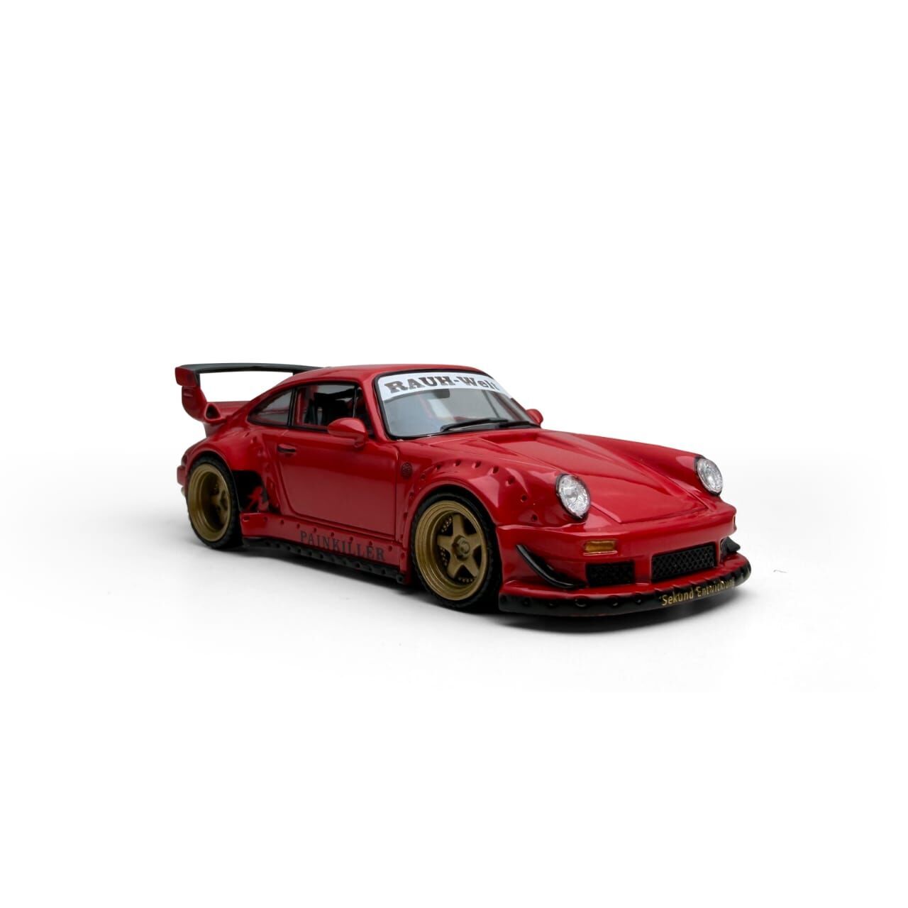 PO-$110 * MODELMODEL * 1:64 RWB930 GT WING RED PAINKILLER