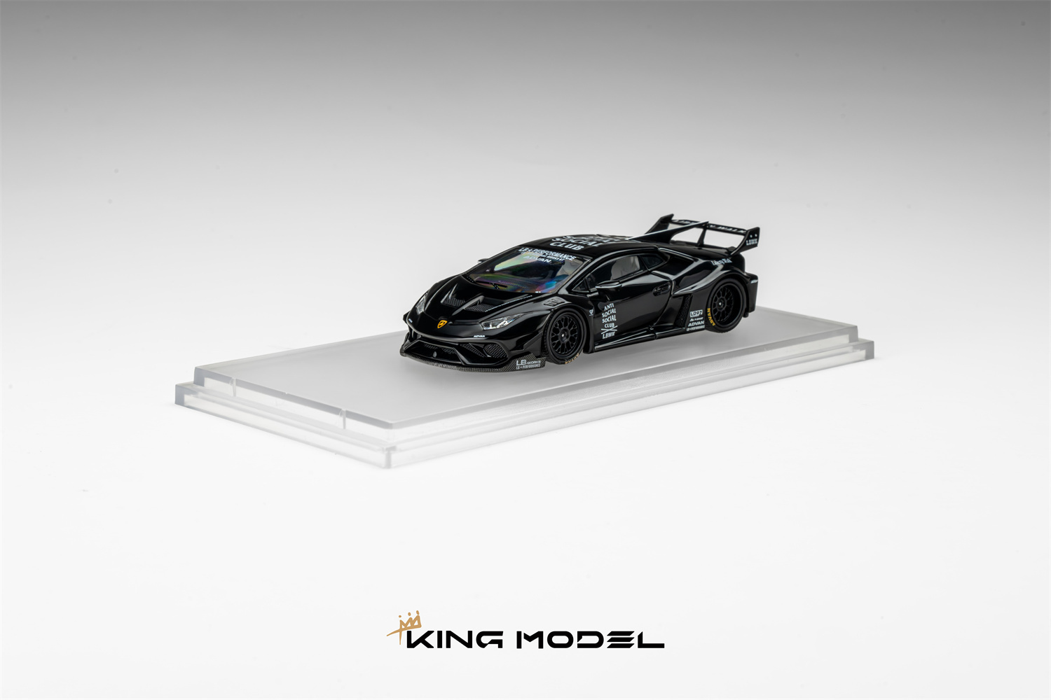 PO-$170 * KING MODEL * 1:64 LAMBORGHINI LP610-4 BLACK