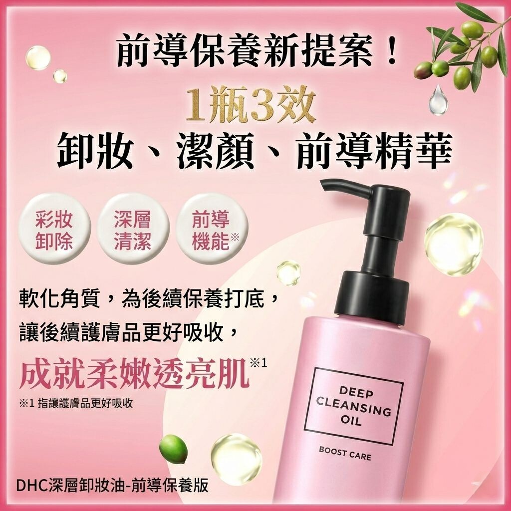 【預購】JM052601 DHC「一瓶三效」前導卸妝油 200ml