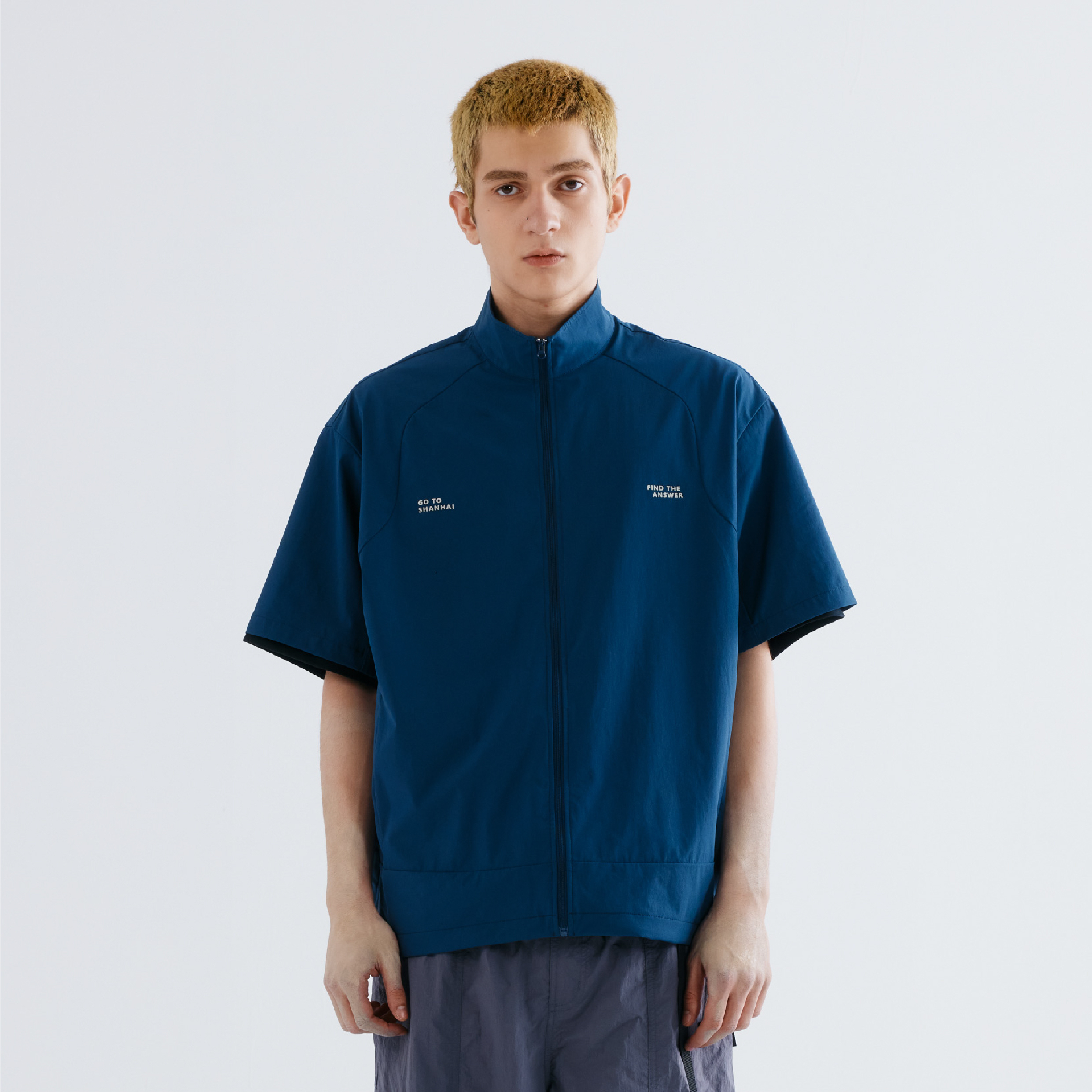 BOHRHOO Split Cycling Print Shirt 分割印花 短袖襯衫 [BH793]