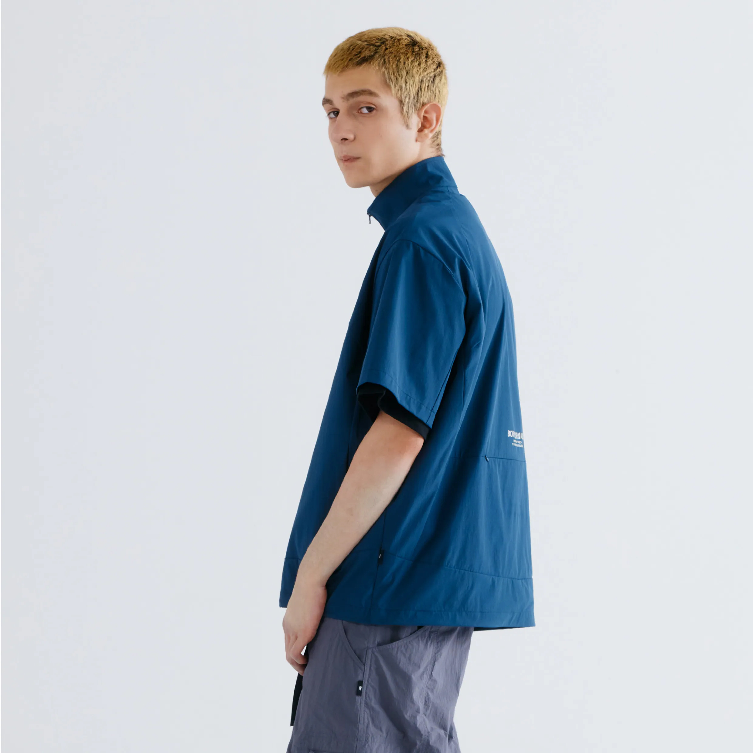 BOHRHOO Split Cycling Print Shirt 分割印花 短袖襯衫 [BH793]