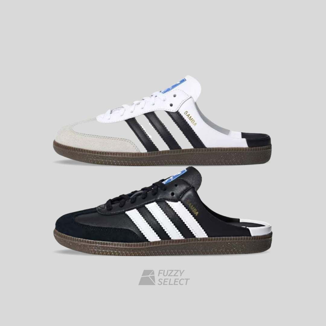 【逢甲 FUZZY】Adidas Samba OG Mule 穆勒 懶人 白黑 LB3814 黑白 LB3815