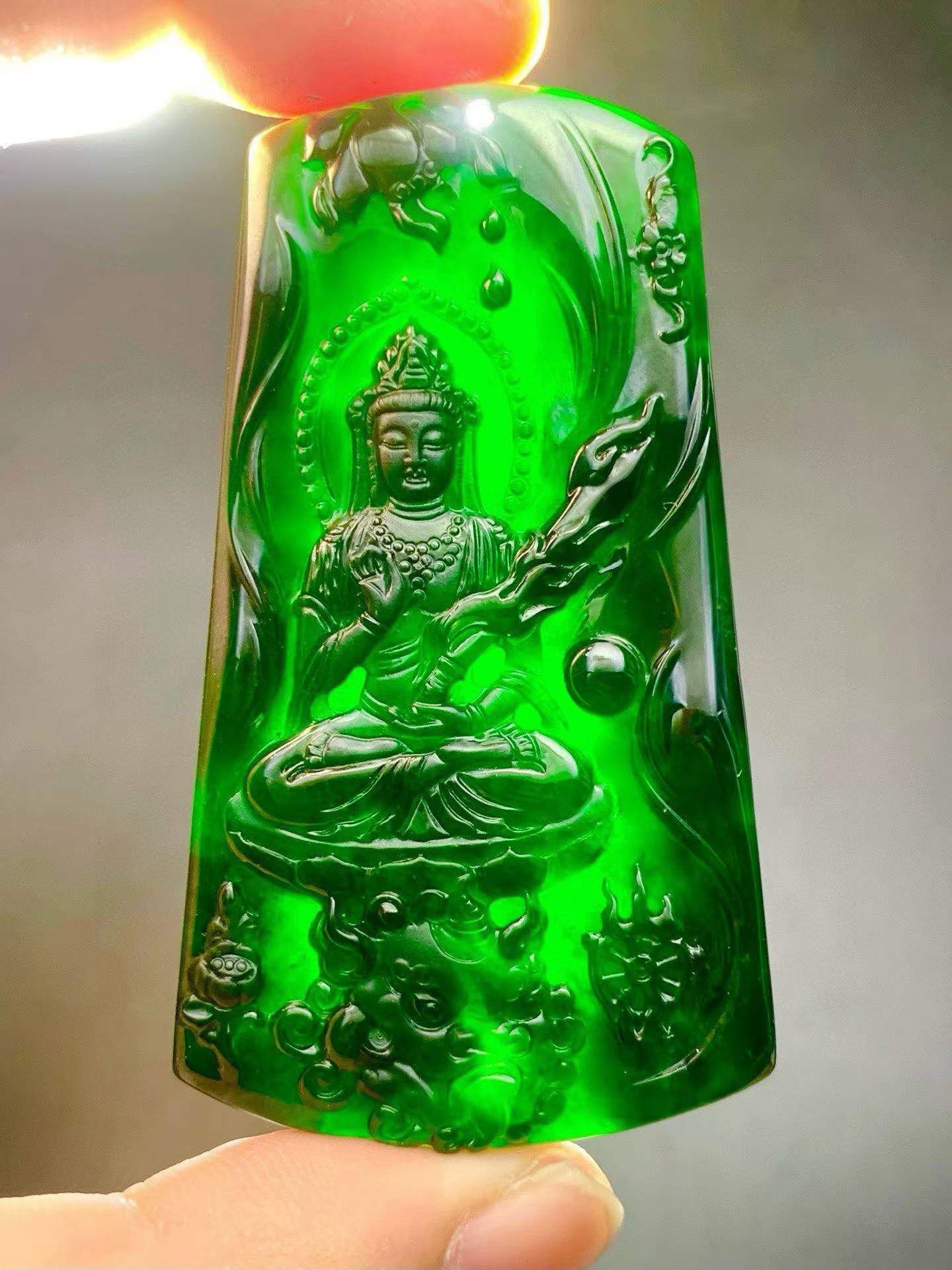 5175957 翡翠墨翠虛空藏菩薩