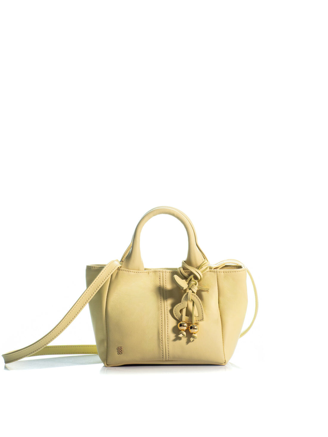 1KO0526-015 [KOORELOO] The Charming Tote Mini Small Butter Yellow Leather #030102.1.2502.16202 (EU)