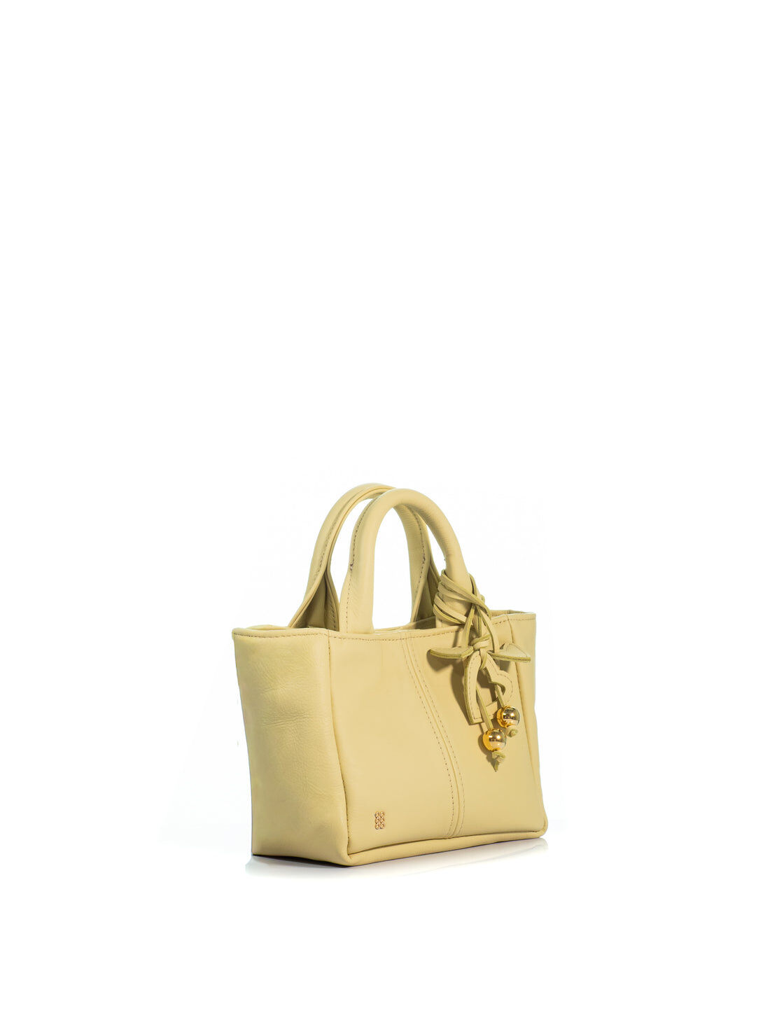 1KO0526-015 [KOORELOO] The Charming Tote Mini Small Butter Yellow Leather #030102.1.2502.16202 (EU)