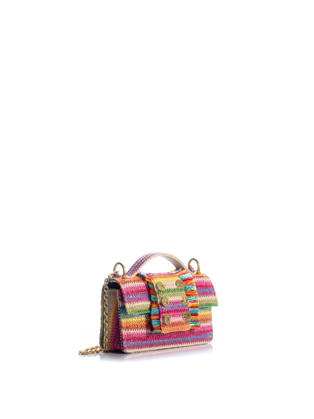 1KO0526-031 [KOORELOO] The Basset Petite SmallMulti Raffia #020102.1.1103.16202 (EU)