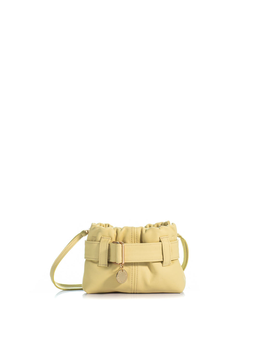 1KO0526-039 [KOORELOO] The Pepper Mini Small Butter Yellow Leather #160203.2.2502.16202 (EU)
