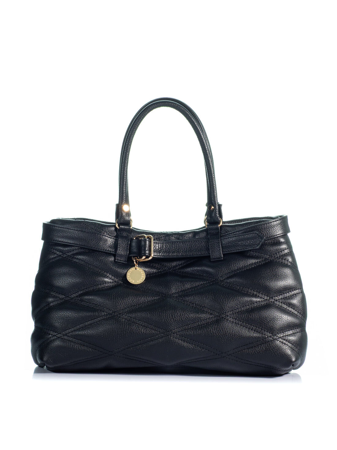 1KO0526-054 [KOORELOO] The Pepper Large Black Quilted Leather #35202.1625.0102.1 (EU)