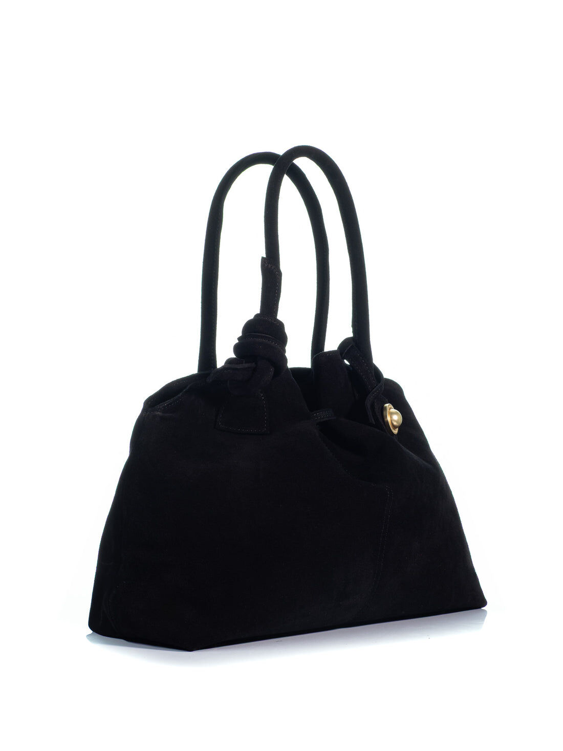 1KO0526-056 [KOORELOO] The Swan 2.0 Maxi Large Black Suede #35202.1922.0117.1 (EU)