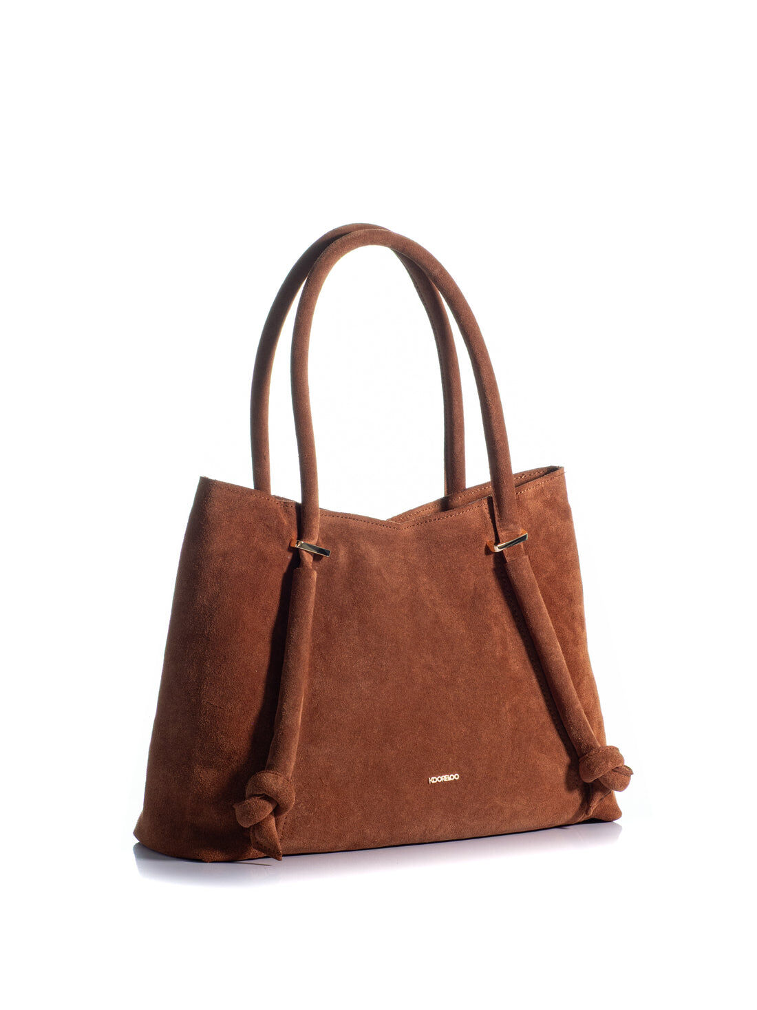 1KO0526-062 [KOORELOO] The Chatterbox Shopper Large Light Brown Suede #35202.0312.1217.1 (EU)