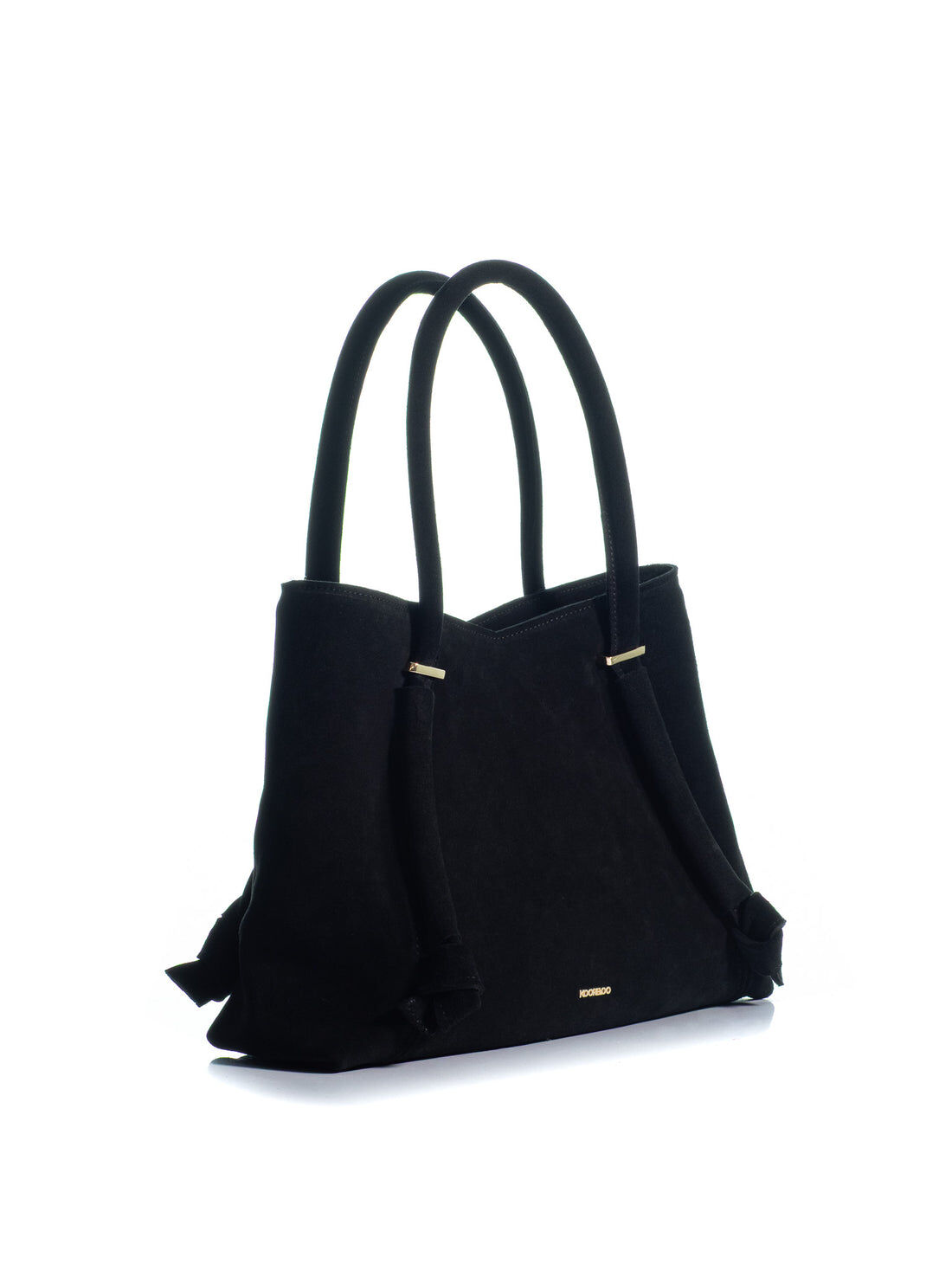 1KO0526-063 [KOORELOO] The Chatterbox Shopper Large Black Suede #35202.0333.0126.1 (EU)
