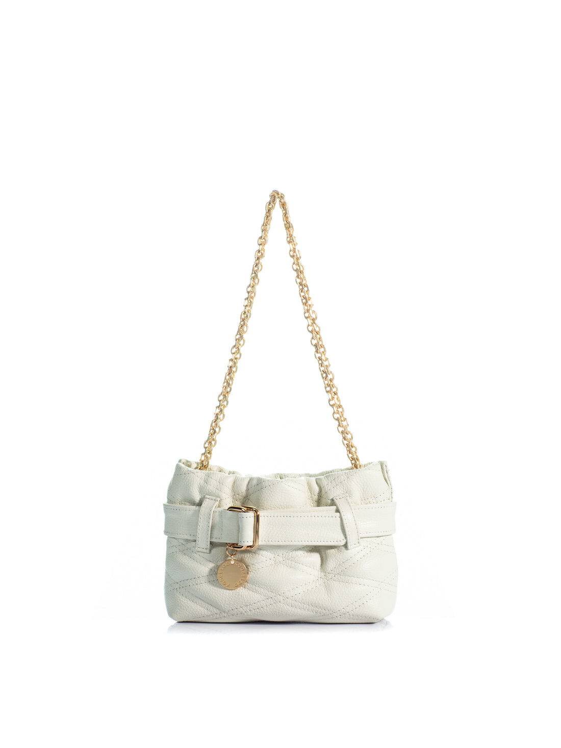 1KO0526-087 [KOORELOO] The Pepper Mini  Small White Leather #15202.1623.0902.1 (EU)