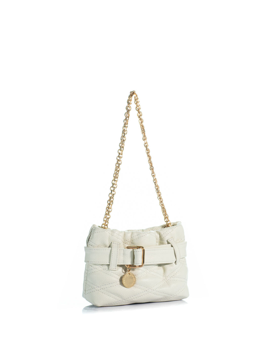 1KO0526-087 [KOORELOO] The Pepper Mini  Small White Leather #15202.1623.0902.1 (EU)