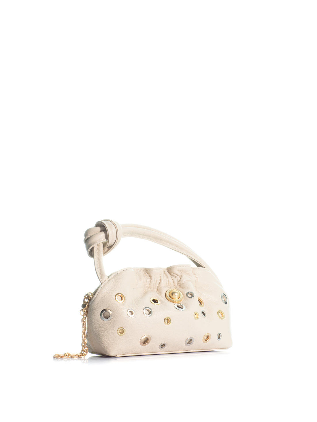 1KO0526-102 [KOORELOO] The Swan Odette Medium Ivory Leather (With Studs) #44202.1003.3800 (EU)