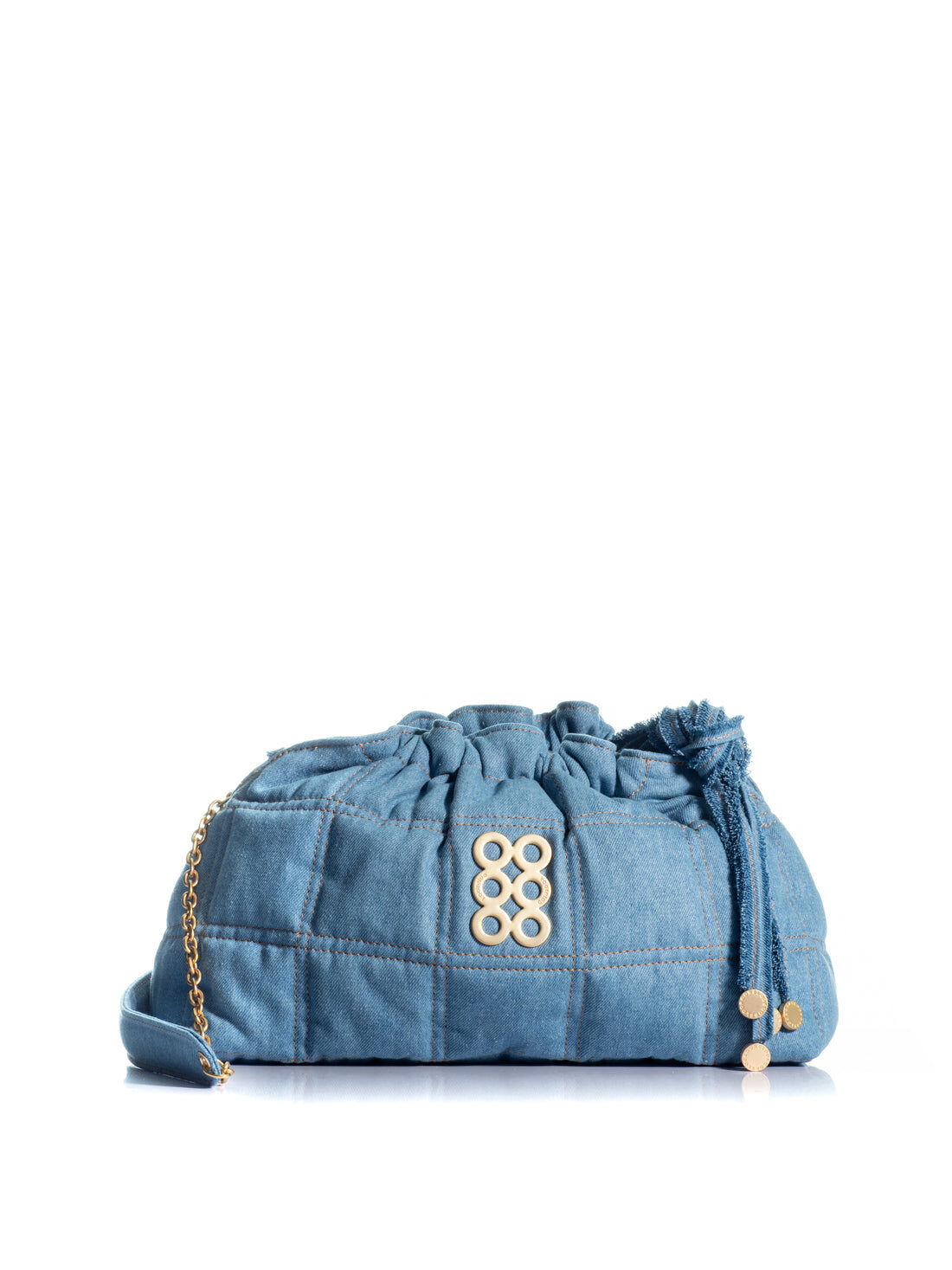 1KO0526-134 [KOORELOO] The Milano Pouch  Large   Blue Denim #24202.1014.6160 (EU)