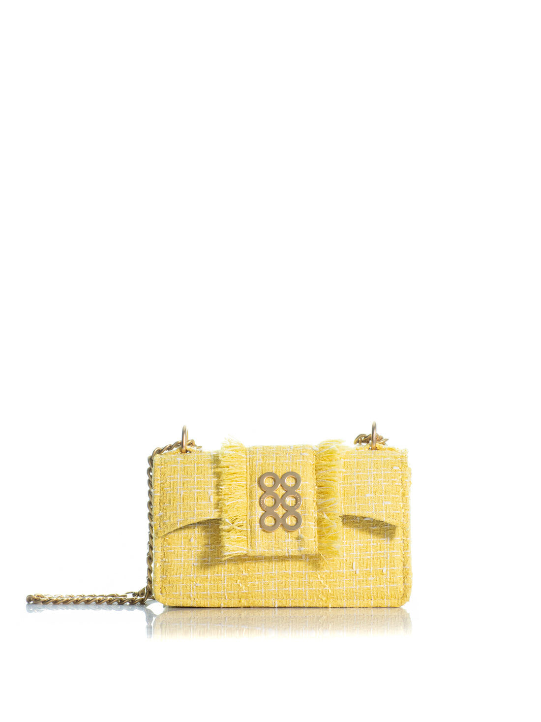1KO0526-136 [KOORELOO] The New Yorker Soho Medium  Yellow Tweed #15202.3000.3990 (EU)